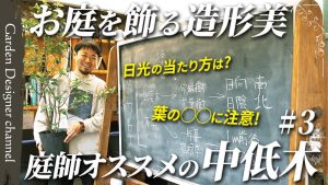 中低木の選び方を解説するお庭のカタログシリーズのサムネイル