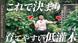 低灌木の選び方を解説するお庭のカタログシリーズのサムネイル
